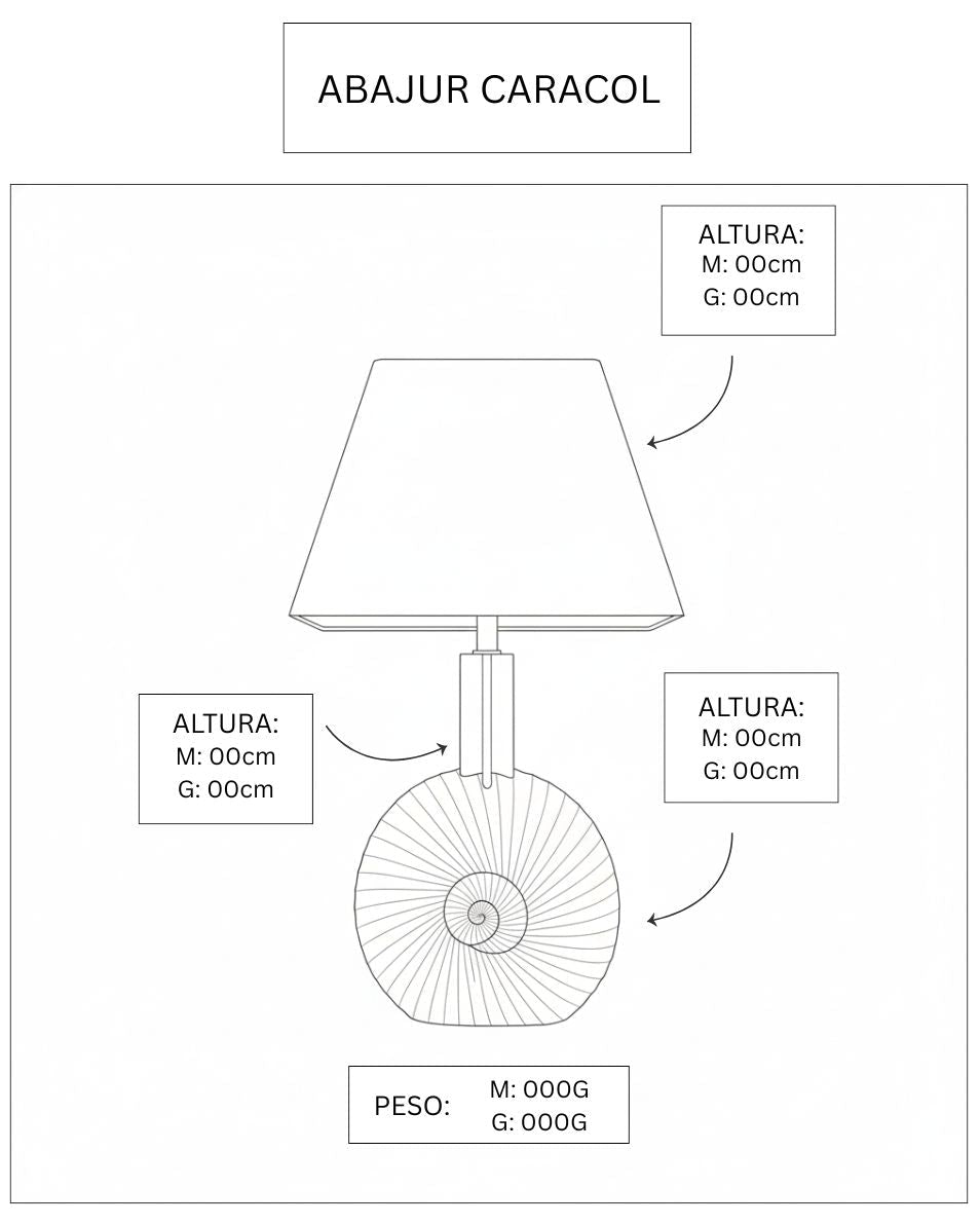 ABAJUR CARACOL