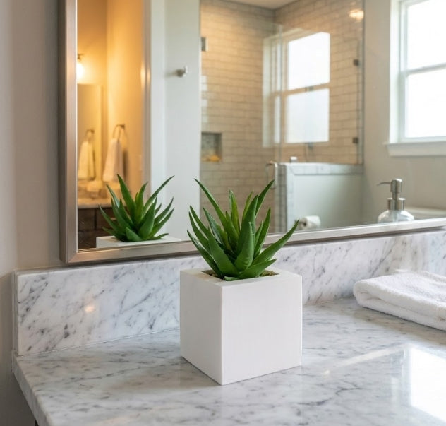 KIT 5 VASOS DECORATIVOS TEXTURIZADOS