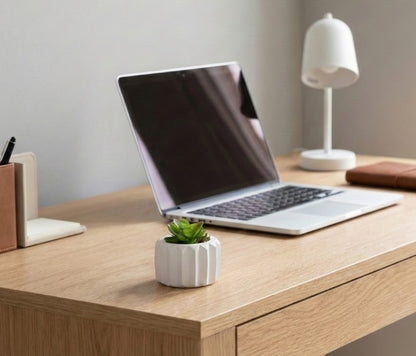 KIT 5 VASOS DECORATIVOS TEXTURIZADOS