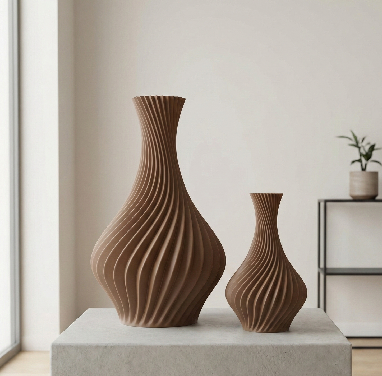 KIT 2 VASOS MODERNOS