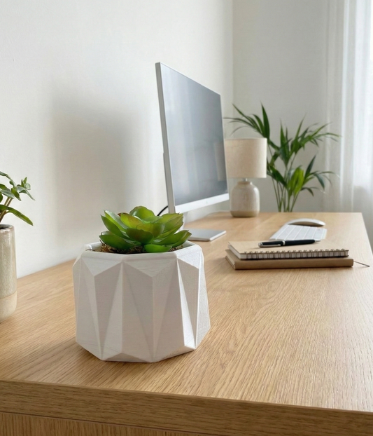 KIT 5 VASOS DECORATIVOS TEXTURIZADOS